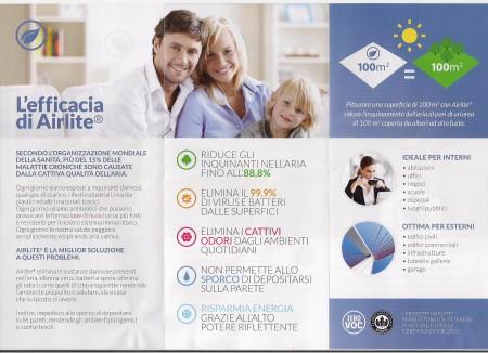 AIRLITE elimina VIRUS E BATTERI dalle superfici, cativi odori sigarette